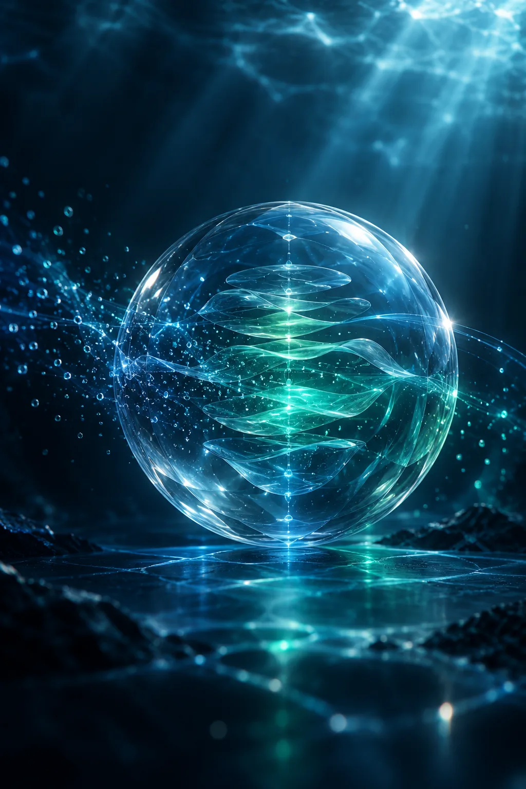 Emerald glass sphere — data and reliability